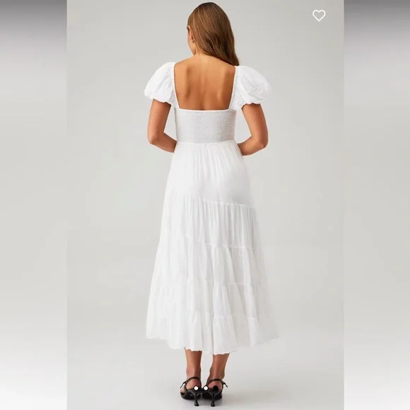 free people Sundrenched Short- Sleeve Maxi Dress - Picture 3 of 6